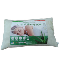 GUANCIALE FIOCCO MEMORY ALOE 45X75 Tellini S.r.l. Ingrosso Abbigliamento